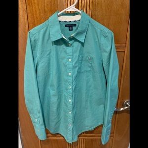 Women Tommy Hilfiger Size M button down shirt